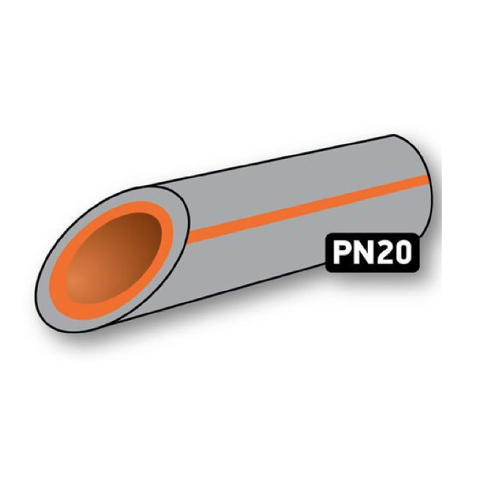 Поліпропіленова труба PN-20 Koer